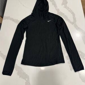 Nike Women's Black Hoodie Sweatshirt